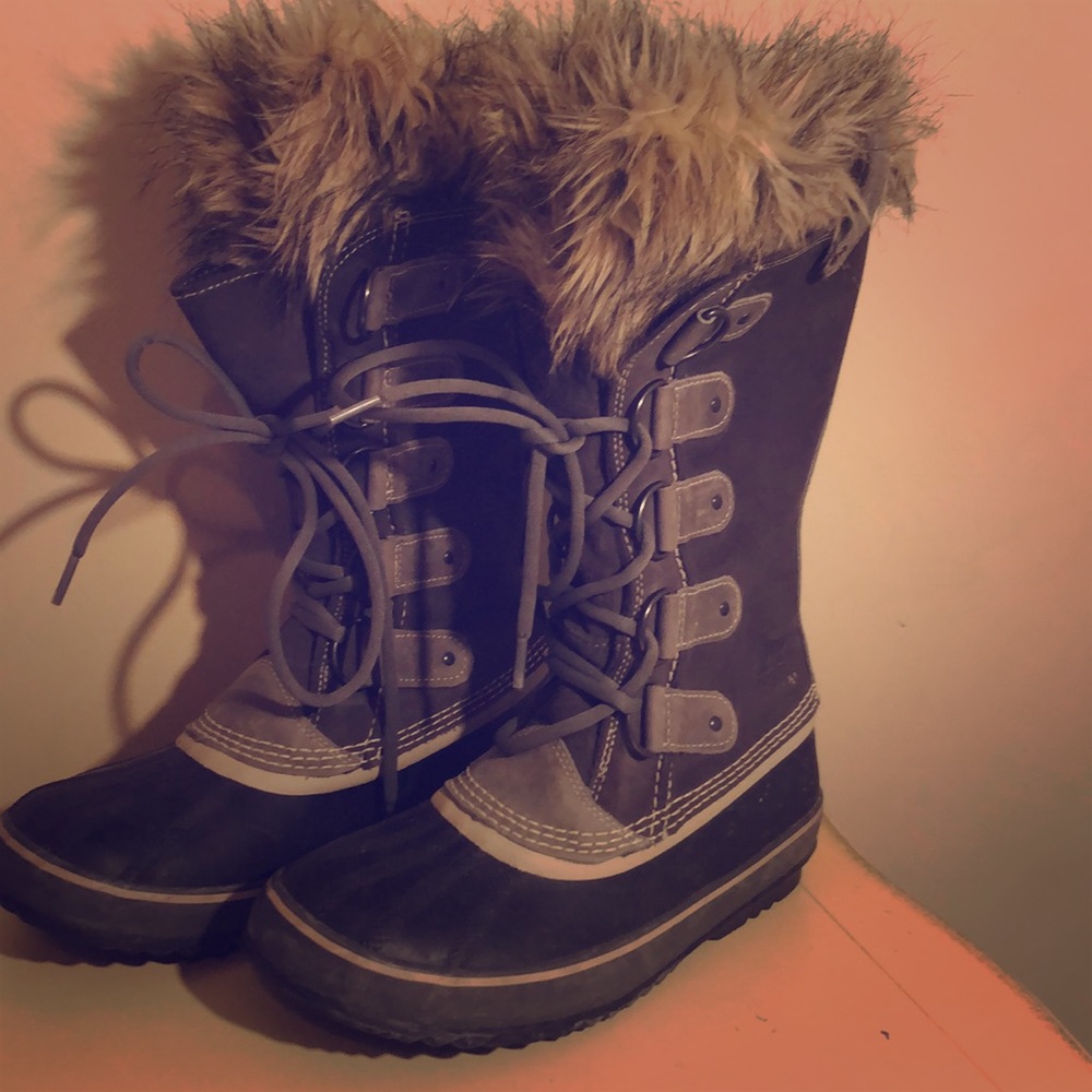 Winter cozy boots